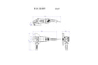 Metabo Angle Grinder - 2400W (W24-230 MVT) - Cost Less Bolts | Industrial Supplies