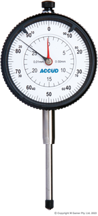 Accud Metric Dial Indicator - Cost Less Bolts | Industrial Supplies