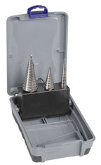 Bordo Straight Flute Step Drill Set (3 Piece 4-30mm) - Cost Less Bolts | Industrial Supplies