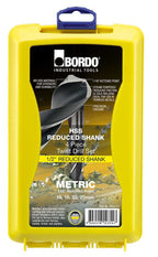 Bordo HSS Reduced Shank Drill Set (Metric) - 4 Piece - Cost Less Bolts | Industrial Supplies