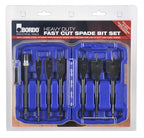 Bordo Heavy Duty Spade Bit Set (7 Piece) - Cost Less Bolts | Industrial Supplies