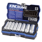 Kincrome LOK-ON™ Drive Socket Set 3/8" (Metric & Imperial) - Cost Less Bolts | Industrial Supplies