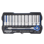 Kincrome LOK-ON™ Drive Socket & Extension Set 3/8" (Metric) - 13 Piece - Cost Less Bolts | Industrial Supplies