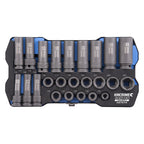 Kincrome LOK-ON™ Drive Impact Socket Set 1/2" - 24 Piece - Cost Less Bolts | Industrial Supplies