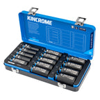 Kincrome Square Drive Deep Impact Socket Set 1/2" (Metric & Imperial) - Cost Less Bolts | Industrial Supplies