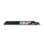 Alpha Carbide Teeth TCT Destructor Masonry Recip Blades | 2 TPI - Cost Less Bolts | Industrial Supplies