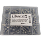 Socket Head S/Steel 316 Cap Screw Kit (Metric) - Cost Less Bolts | Industrial Supplies