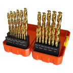 Alpha Tuffbox Pro Drill Set (Gold Series) - 29 Piece (Imperial) - Cost Less Bolts | Industrial Supplies