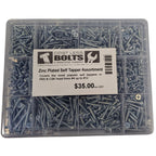 Self Tapper Kit | Zinc Plated | PAN & CSK - Cost Less Bolts | Industrial Supplies