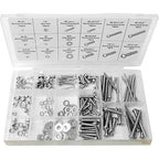 Pro-Kit 224pc S/Steel Nut, Bolt & Washer Assortment | Grab Kit - Cost Less Bolts | Industrial Supplies
