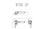 Metabo Angle Grinder - 1700W (WEP 17-125 Quick) - Cost Less Bolts | Industrial Supplies