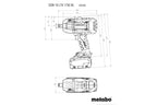 Metabo Impact Wrench Skin - 18V 3/4" (SSW 18 LTX 1750 BL) - Cost Less Bolts | Industrial Supplies