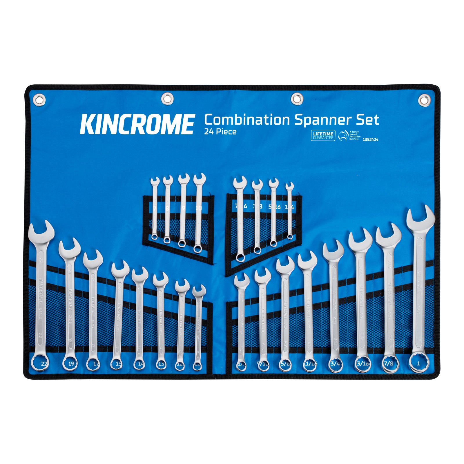 Kincrome Combination Spanner Set (European Style)