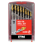 P&N by Sutton Workshop Metric HSS-TiN Jobber Drill Set - Cost Less Bolts | Industrial Supplies