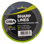 GSA Sharp Lines Masking Tape | Various Sizes - Cost Less Bolts | Industrial Supplies