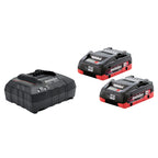 Metabo LiHD Battery / Charger Starter Kit - 18V - Cost Less Bolts | Industrial Supplies