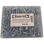 Mild Steel Bolt & Nut Kit - BSW (Imperial) - Cost Less Bolts | Industrial Supplies