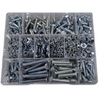 Mild Steel Bolt & Nut Kit - 4.6 Zinc Plated (Metric) - Cost Less Bolts | Industrial Supplies