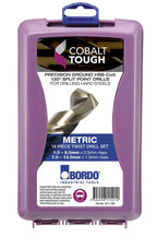 Bordo Drill Set (Metric) - 19 Piece (Cobalt) - Cost Less Bolts | Industrial Supplies
