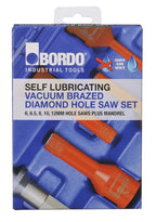 Bordo Diamond Holesaw Set (5 Piece) - Cost Less Bolts | Industrial Supplies