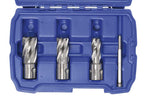 Bordo HSS Annular Cutter Set (25mm Depth) - Cost Less Bolts | Industrial Supplies