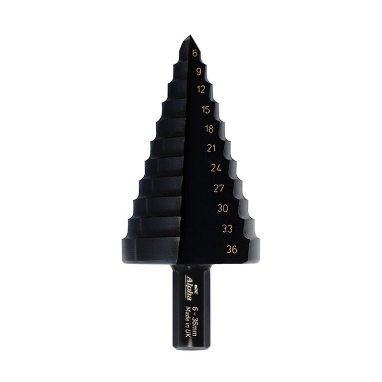 Alpha ThunderMax Straight Flute Step Drill