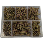 Zinc Plated Chipboard Screw Kit - Cost Less Bolts | Industrial Supplies