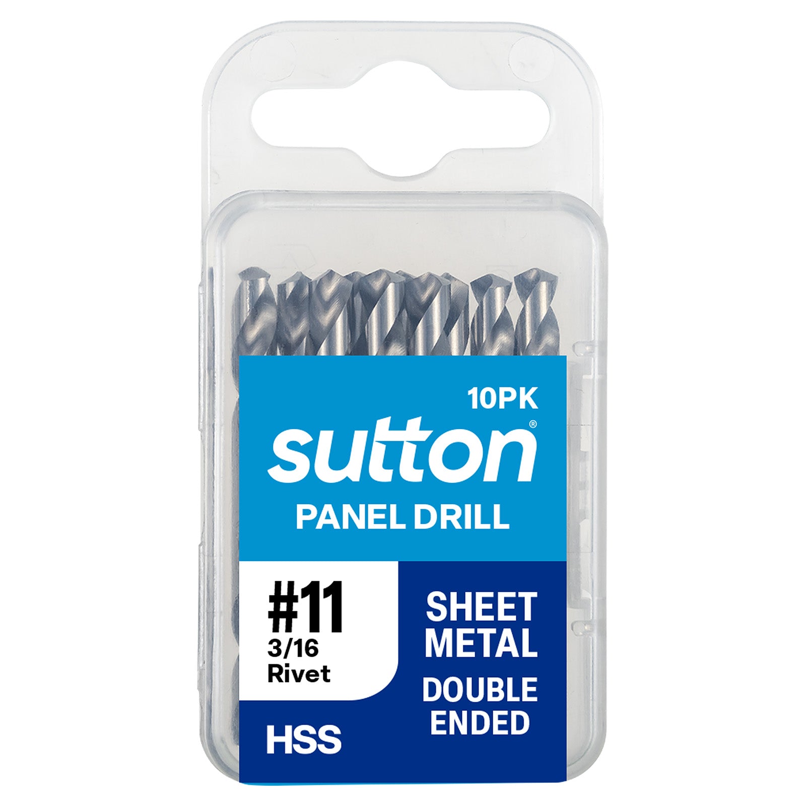 Sutton HSS Tupoint Double Ended Panel Drills - 10 Pack
