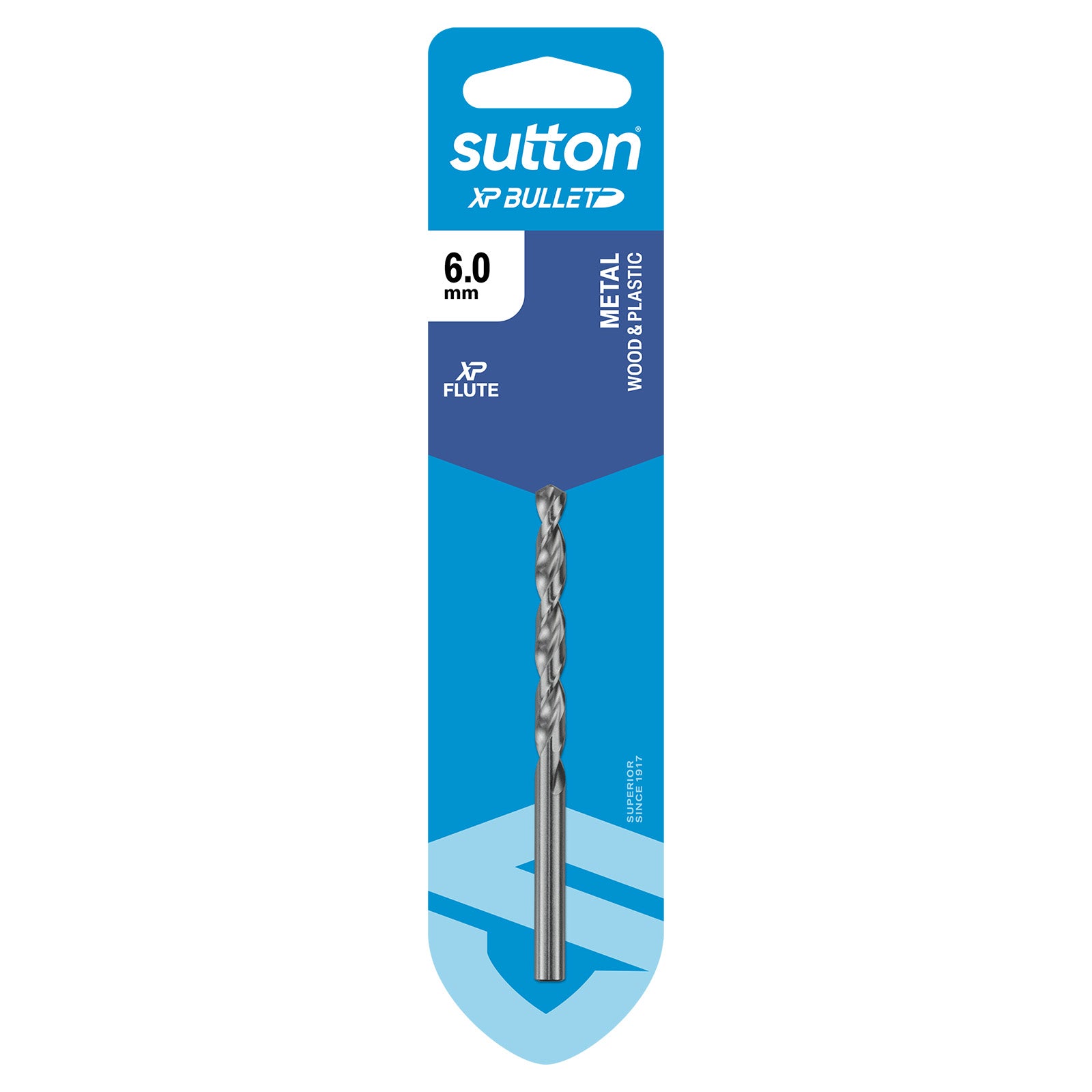Sutton HSS XP Bullet Drill Bits Various Sizes Available (Metric) - Single Packs