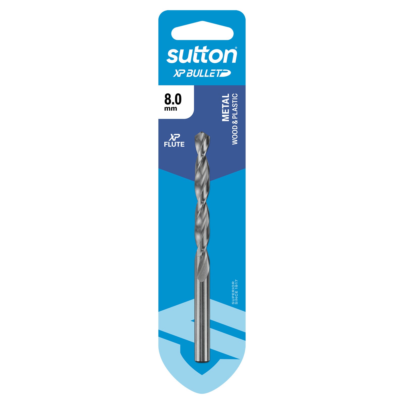 Sutton HSS XP Bullet Drill Bits Various Sizes Available (Metric) - Single Packs