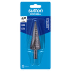 Sutton HSS Spiral Flute Step Drill (Metric) (Various Sizes) - Cost Less Bolts | Industrial Supplies