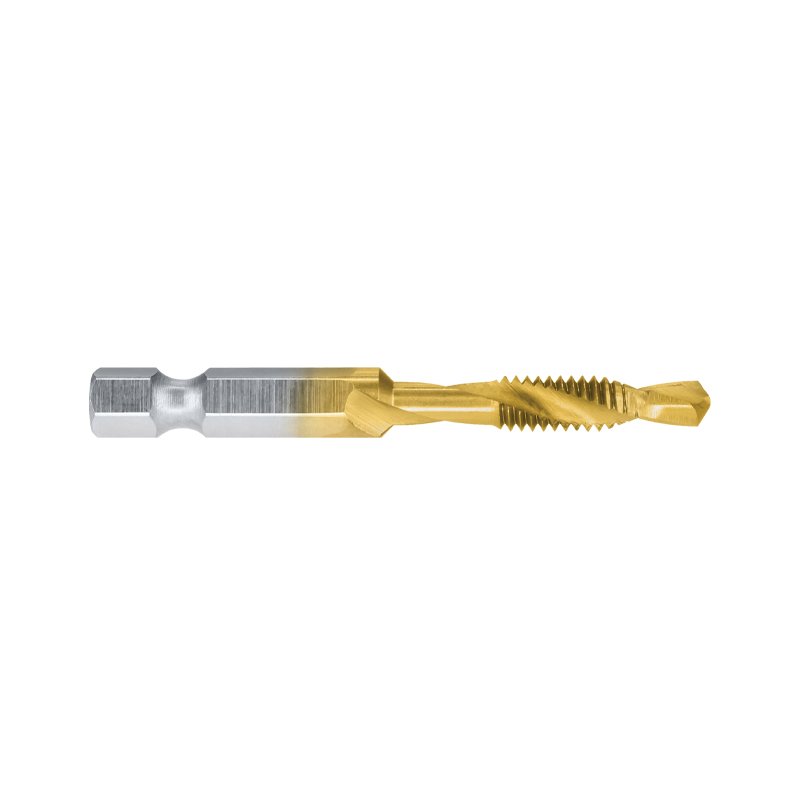 Alpha HSS Drill &amp; Tap Combination Drills TiN Coated UNC