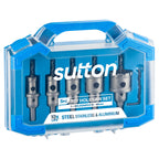 Sutton TCT Holesaw Set 25mm Depth 16-40mm - 5 Piece - Cost Less Bolts | Industrial Supplies