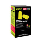 Force 360 Bullet Shaped Uncorded Disposable Earplugs (200 Pack) - Cost Less Bolts | Industrial Supplies