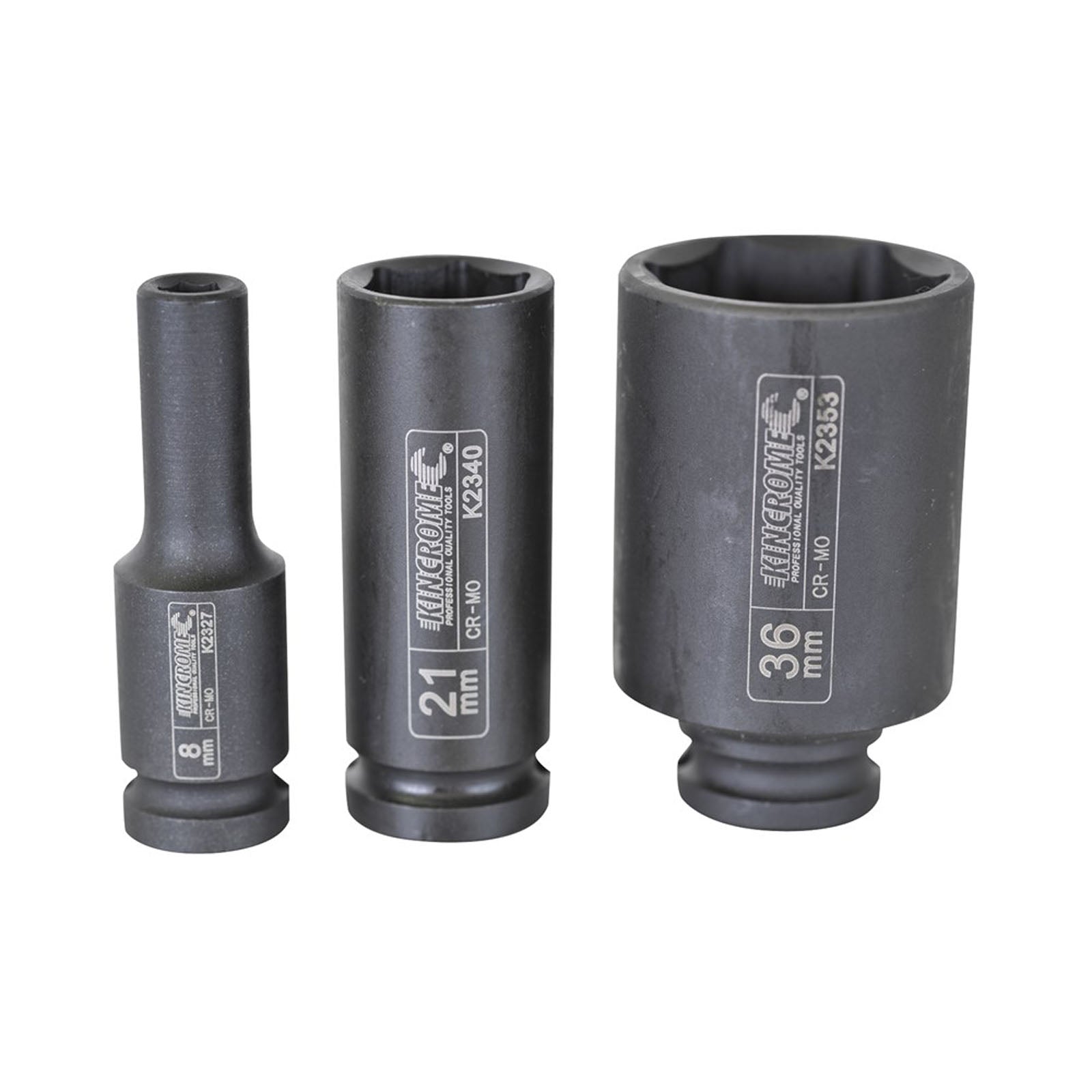 Kincrome Deep Impact Sockets Square Drive 1/2"