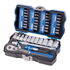 Kincrome LOK-ON™ Drive Socket & Bit Set 1/4" - 43 Piece - Cost Less Bolts | Industrial Supplies