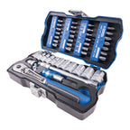Kincrome LOK-ON™ Drive Socket & Bit Set 1/4" - 43 Piece - Cost Less Bolts | Industrial Supplies