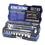 Kincrome LOK-ON™ Drive Socket Set 1/4" (Metric & Imperial) - Cost Less Bolts | Industrial Supplies