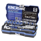 Kincrome LOK-ON™ Drive Socket Set 3/8" (Metric & Imperial) - Cost Less Bolts | Industrial Supplies