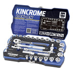 Kincrome LOK-ON™ Drive Socket Set 3/8" (Metric & Imperial) - Cost Less Bolts | Industrial Supplies