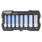 Kincrome LOK-ON™ Drive Socket Set 1/4" (Metric & Imperial) - Cost Less Bolts | Industrial Supplies