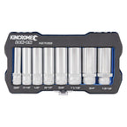 Kincrome LOK-ON™ Drive Socket Set 3/8" (Metric & Imperial) - Cost Less Bolts | Industrial Supplies