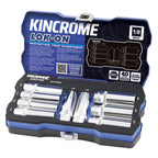 Kincrome LOK-ON™ Drive Socket Set 1/2" (Metric & Imperial) - Cost Less Bolts | Industrial Supplies