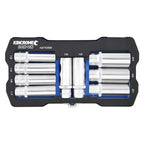 Kincrome LOK-ON™ Drive Socket Set 1/2" (Metric & Imperial) - Cost Less Bolts | Industrial Supplies