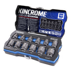 Kincrome LOK-ON™ Drive Impact Socket Set 1/2" - Cost Less Bolts | Industrial Supplies
