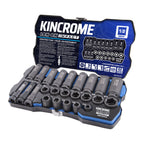 Kincrome LOK-ON™ Drive Impact Socket Set 1/2" - 24 Piece - Cost Less Bolts | Industrial Supplies