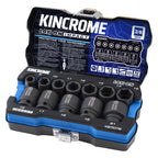 Kincrome LOK-ON™ Drive Impact Socket Set 3/8" - Cost Less Bolts | Industrial Supplies