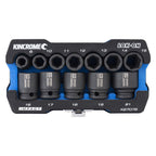 Kincrome LOK-ON™ Drive Impact Socket Set 3/8" - Cost Less Bolts | Industrial Supplies