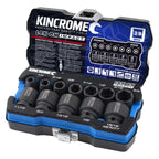 Kincrome LOK-ON™ Drive Impact Socket Set 3/8" - Cost Less Bolts | Industrial Supplies
