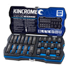 Kincrome LOK-ON™ Drive Standard & Deep Impact Socket Set 3/8" (Metric) - 24 Piece - Cost Less Bolts | Industrial Supplies